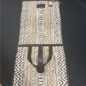 Woven Patterned Tote Bag